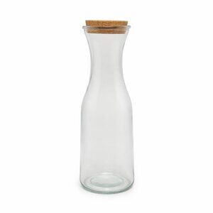 Homestead Glass Juice Jar W Cork lid 1L